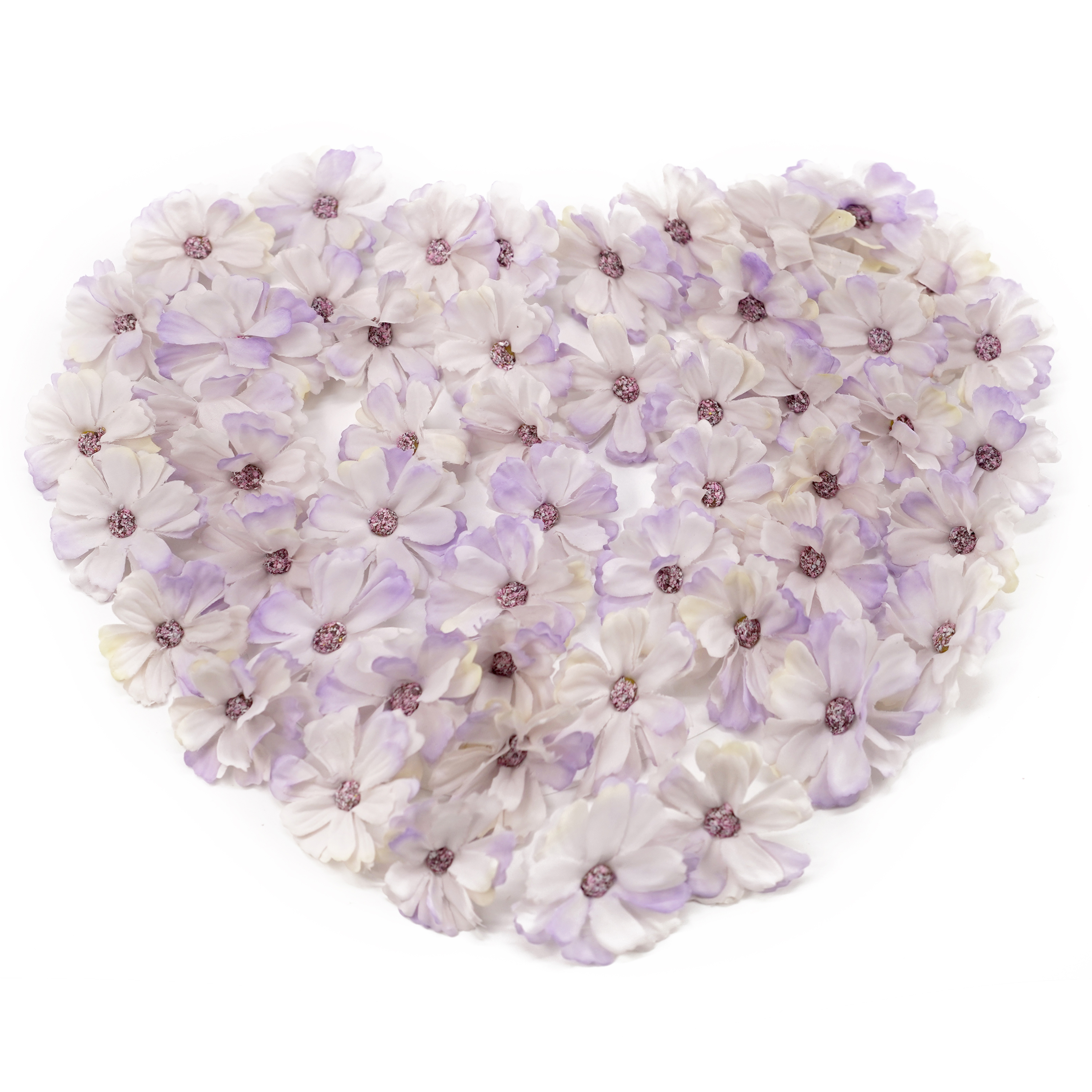 Boquetx Pack of 50 Artificial Violet Windflower DIY Handicraft Materials 5cm in diameter