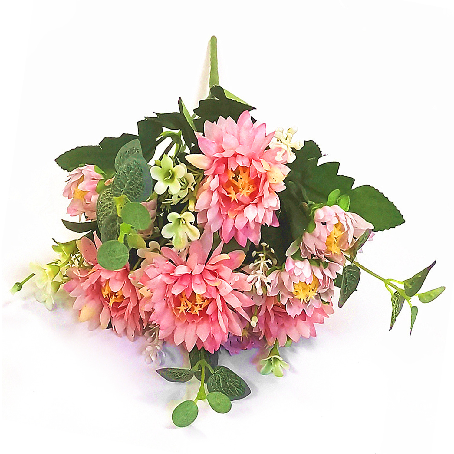 Boquetx 2 Bundles Artificial Flower Arrangements Assorted Pink C