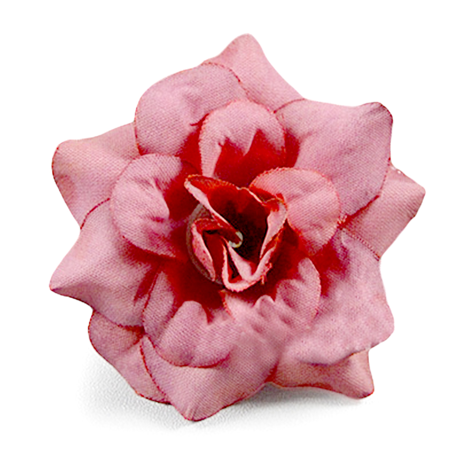 Boquetx 20 pcs Dark Red Hybrid Tea Rose Artificial Flowers 4.5x3